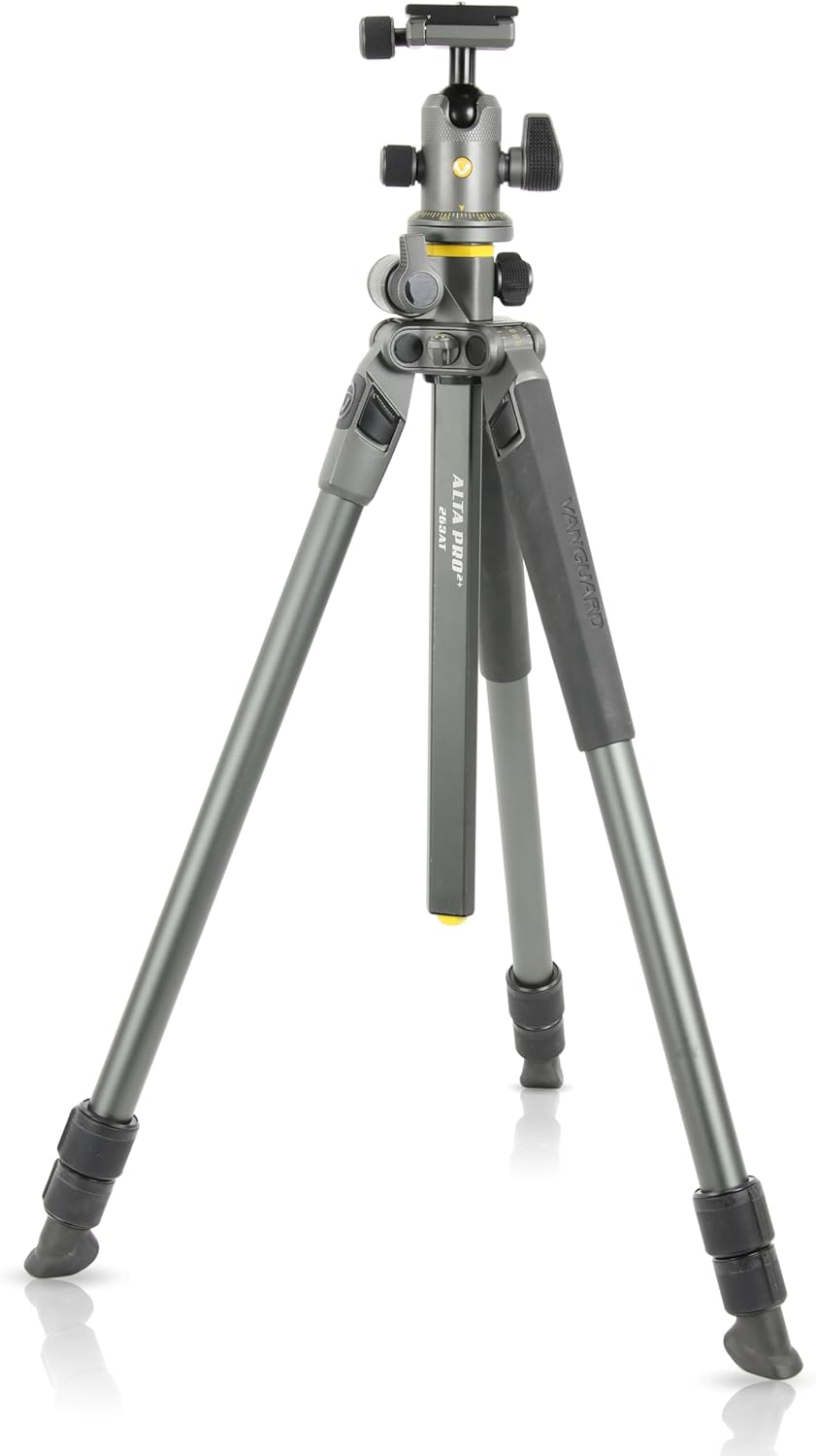 Vanguard Alta Pro 2+ 263AB 100 - Stativ mit Kugelkopf mit umklappbarer Mittelsäule, Kugel