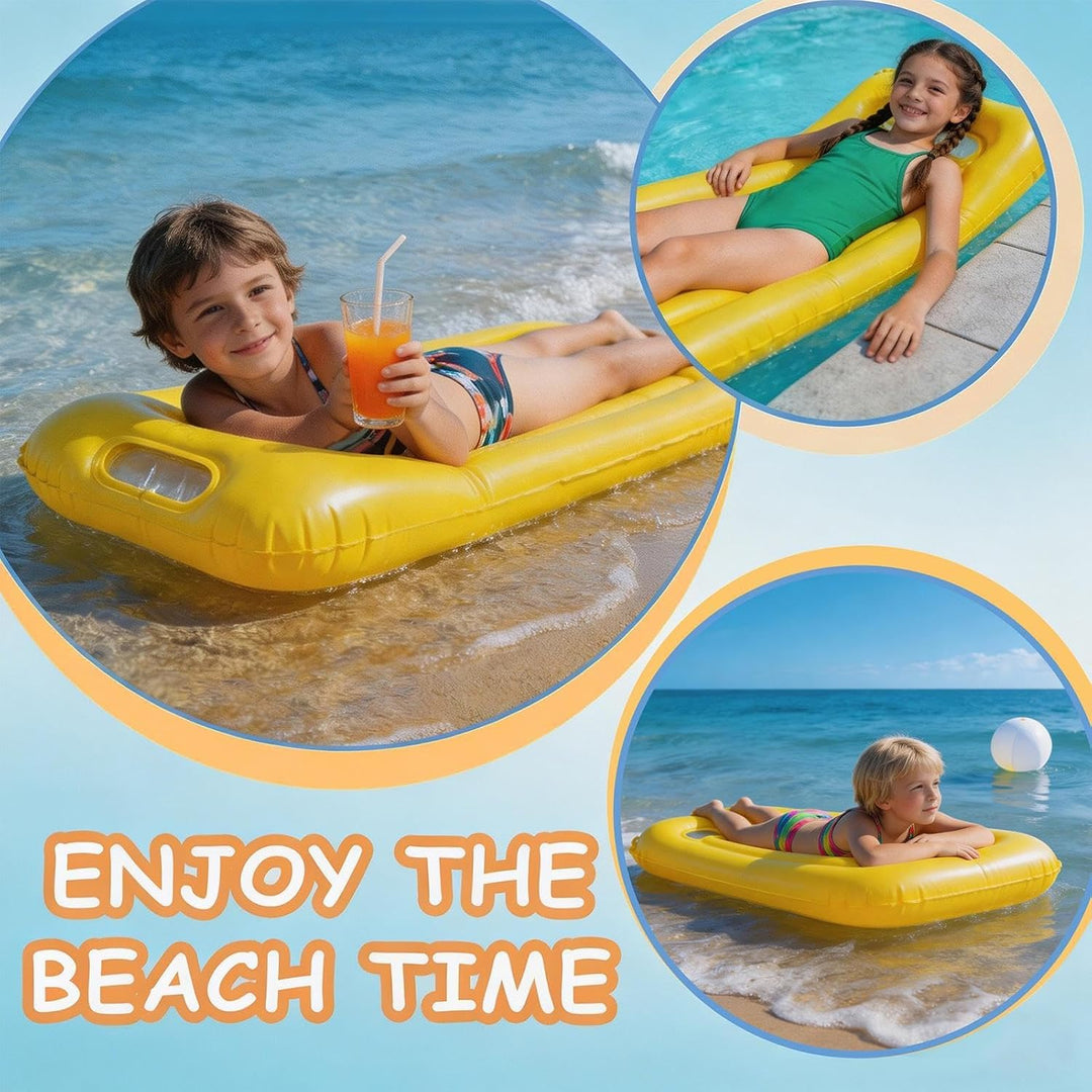 Kids Aufblasbares Bodyboard | Schwimmbad-Spielzeug | Kinder Body Surfing Board - für Mädchen Pool Wa