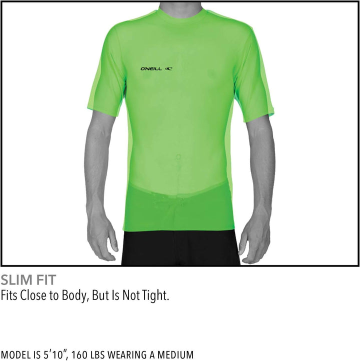 O'Neill Herren Herren Basic Skins UPF 50+ Kurzarm Sun Shirt Rash Guards (1er Pack) S Königsblau, S K