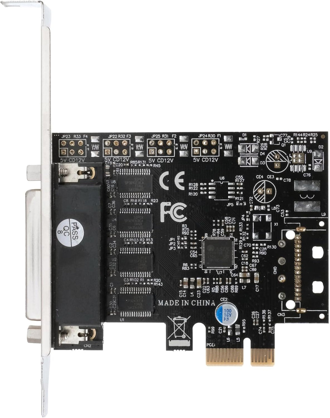 EX-46024 4S Seriell RS-232 PCIe Karte