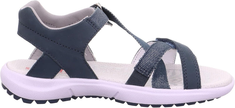 Superfit 0-609203 Mädchen Sandalen, Blau 8030