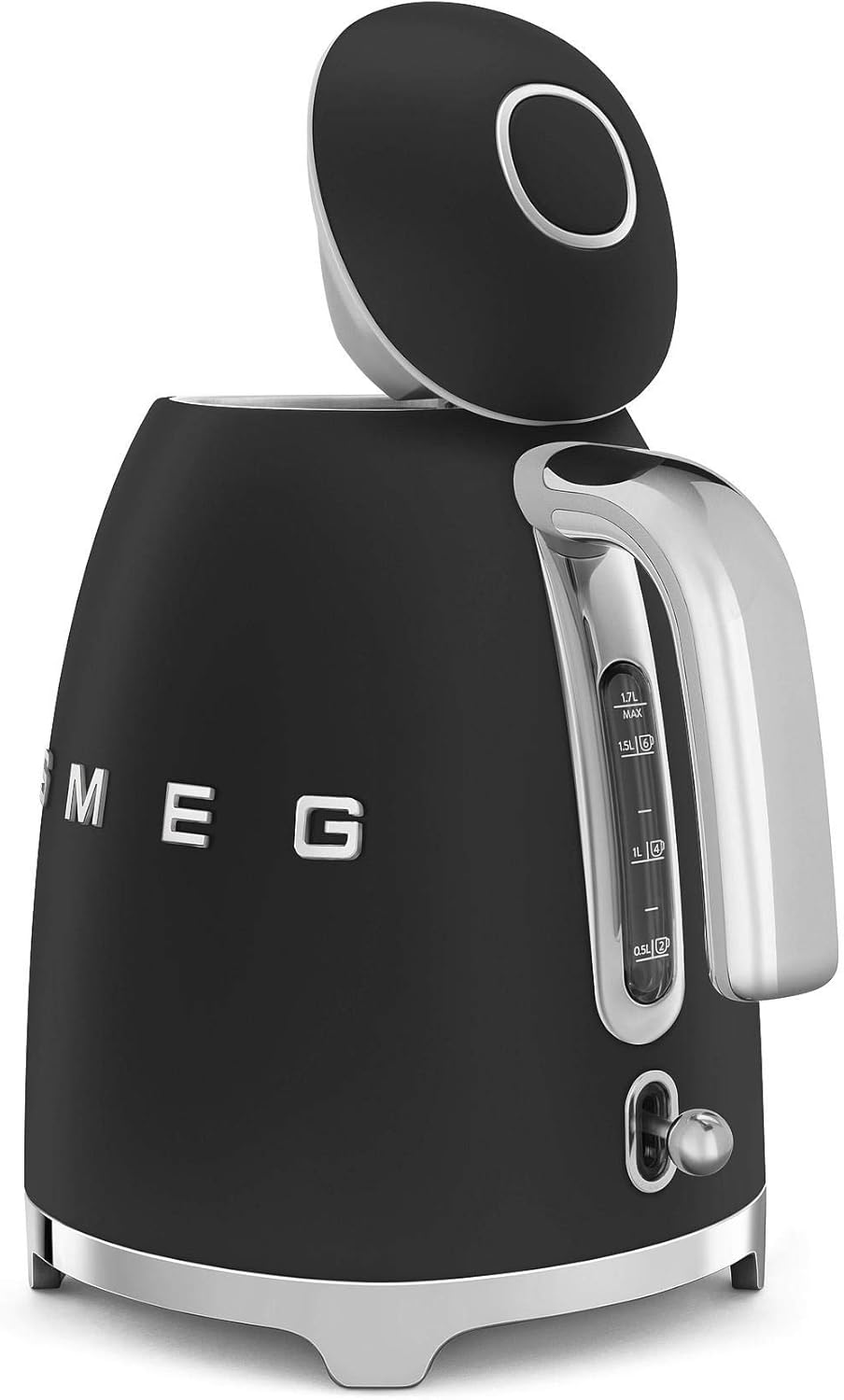 SMEG Wasserkocher 50' Style KLF03BLMEU Mattschwarz