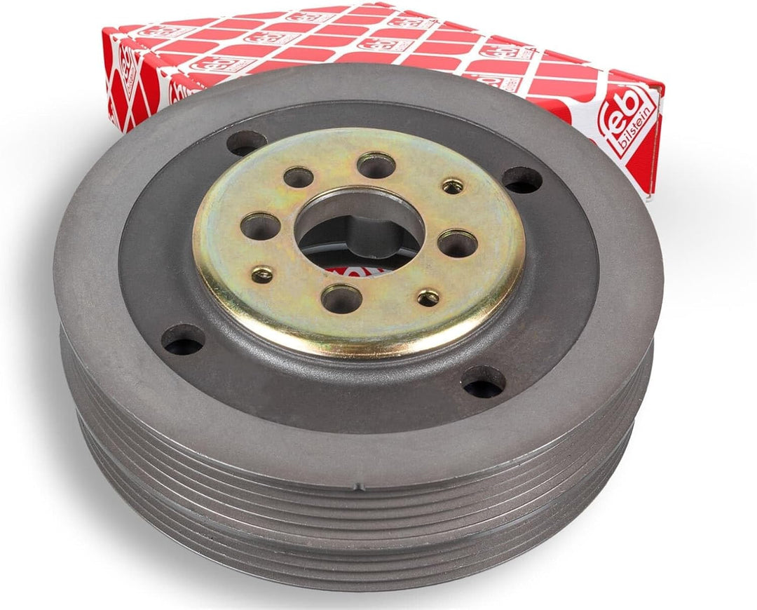 febi bilstein 27444 Riemenscheibe (entkoppelt) für Kurbelwelle , 1 Stück