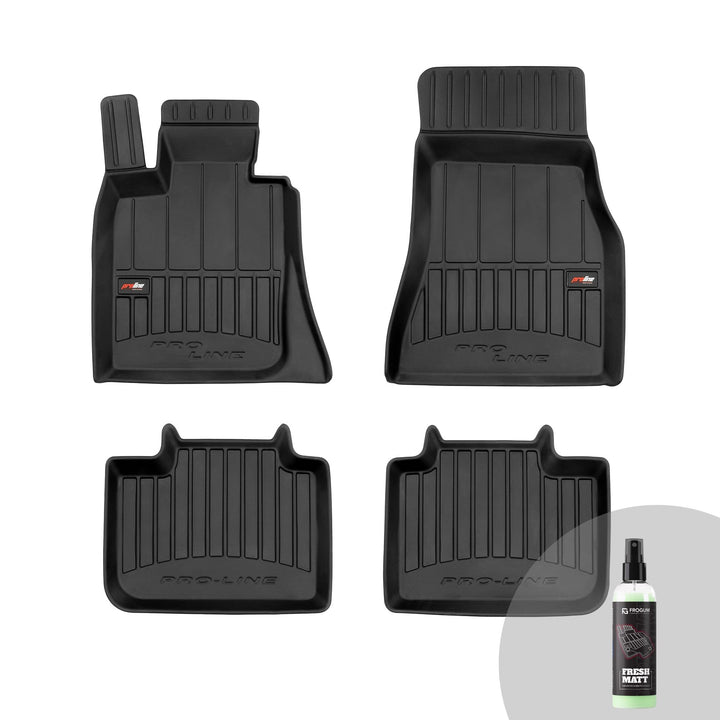 FROGUM ProLine 3D Gummimatten Exklusiven Auto Fussmatten Autofussmatten für BMW 6er Gran Turismo G32