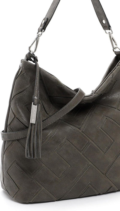 Tamaris Beutel Marike 32684 Damen Handtaschen Uni Einheitsgrösse Oliv 960, Einheitsgrösse Oliv 960