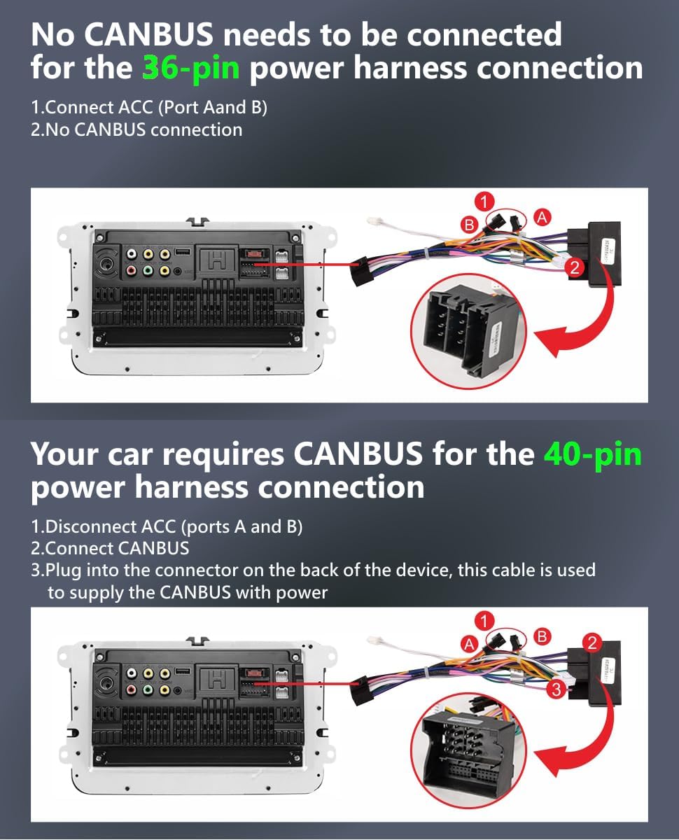 Qualcomm Octa‑Core 4+64G Android Autoradio für VW Golf Passat Jetta Tiguan Polo Caddy, Seat, Skoda –