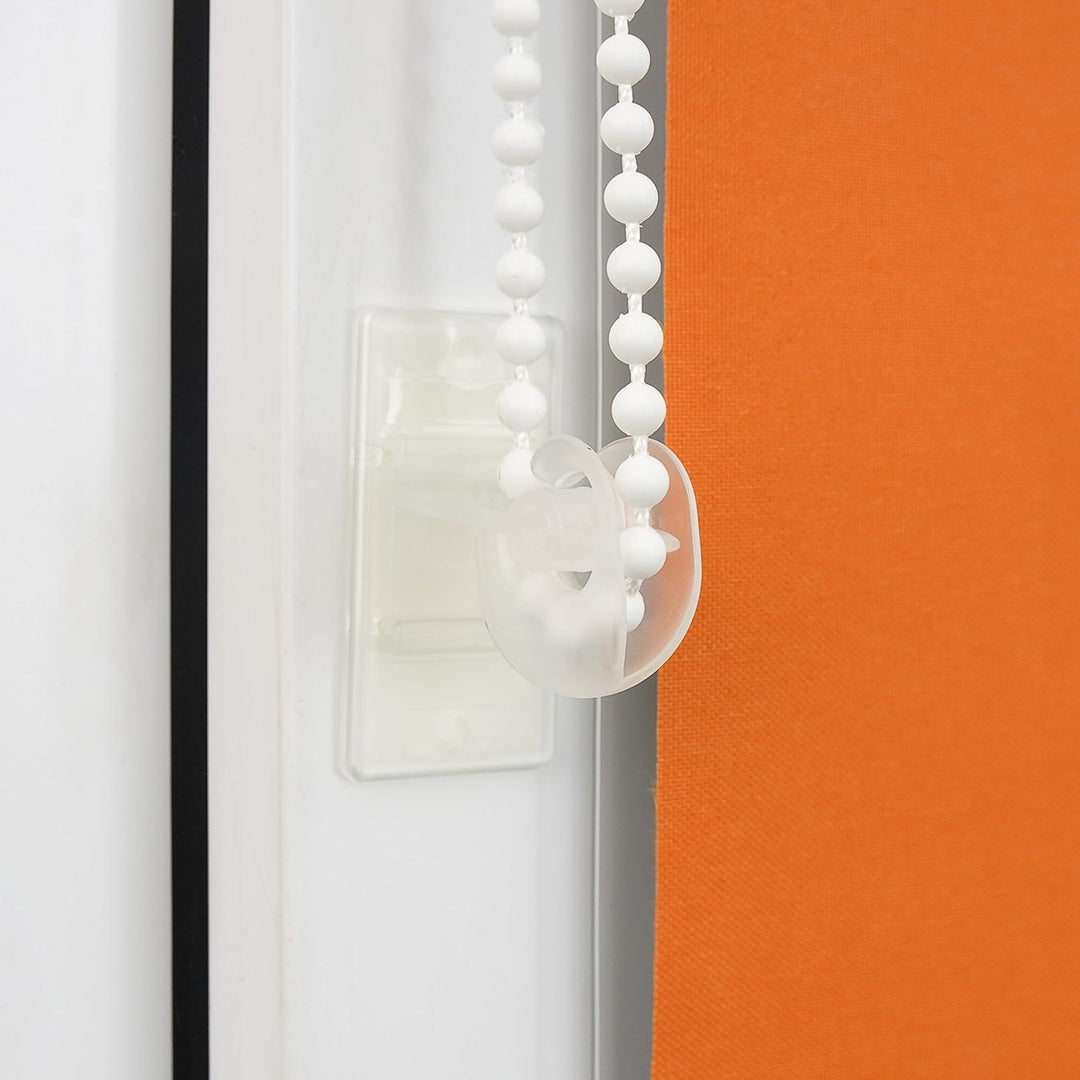 ROLLMAXXX Thermo Verdunkelungsrollo Klemmfix ohne Bohren (110 x 150 cm, Braun) 110 x 150 cm Braun, 1