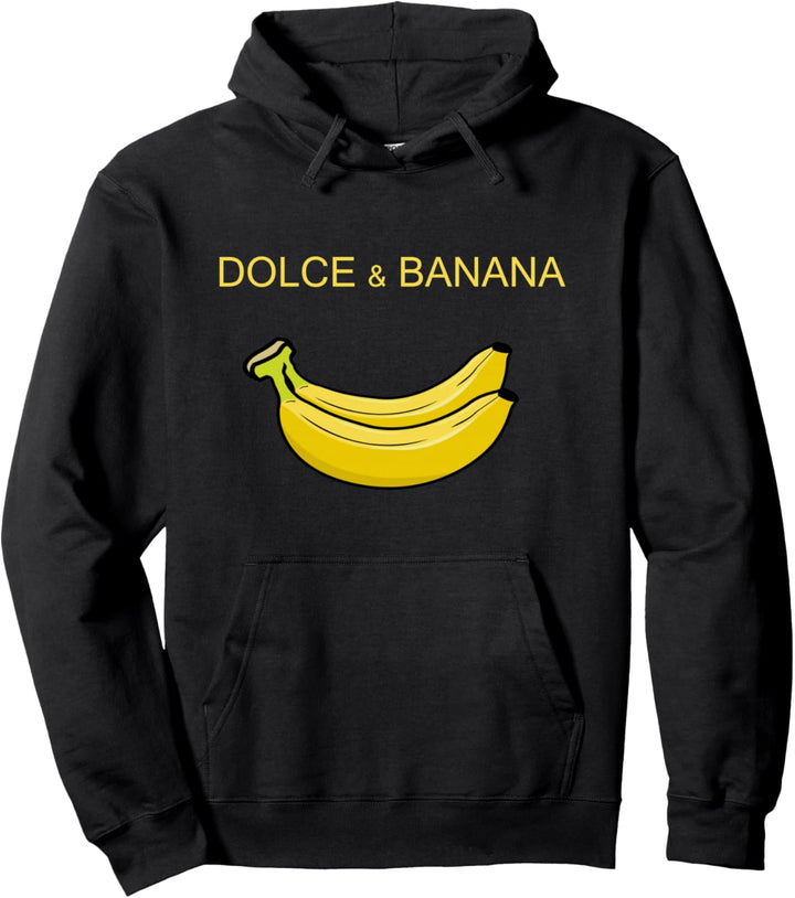 Dolce And Banana TShirt, Funny Cute Graphic Design Banane Pullover Hoodie