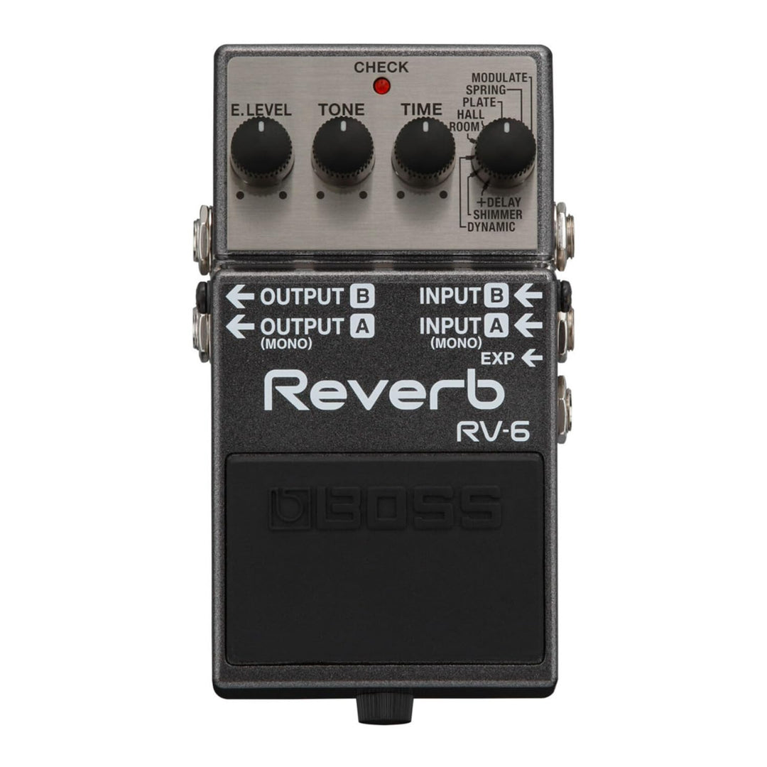BOSS RV-6 Reverb Guitar Pedal, RV-6