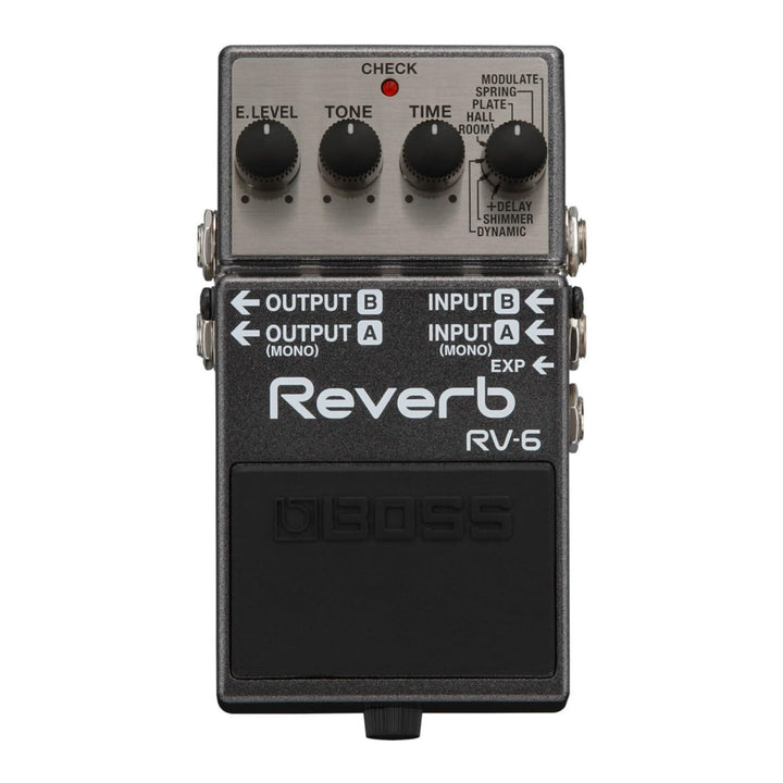BOSS RV-6 Reverb Guitar Pedal, RV-6