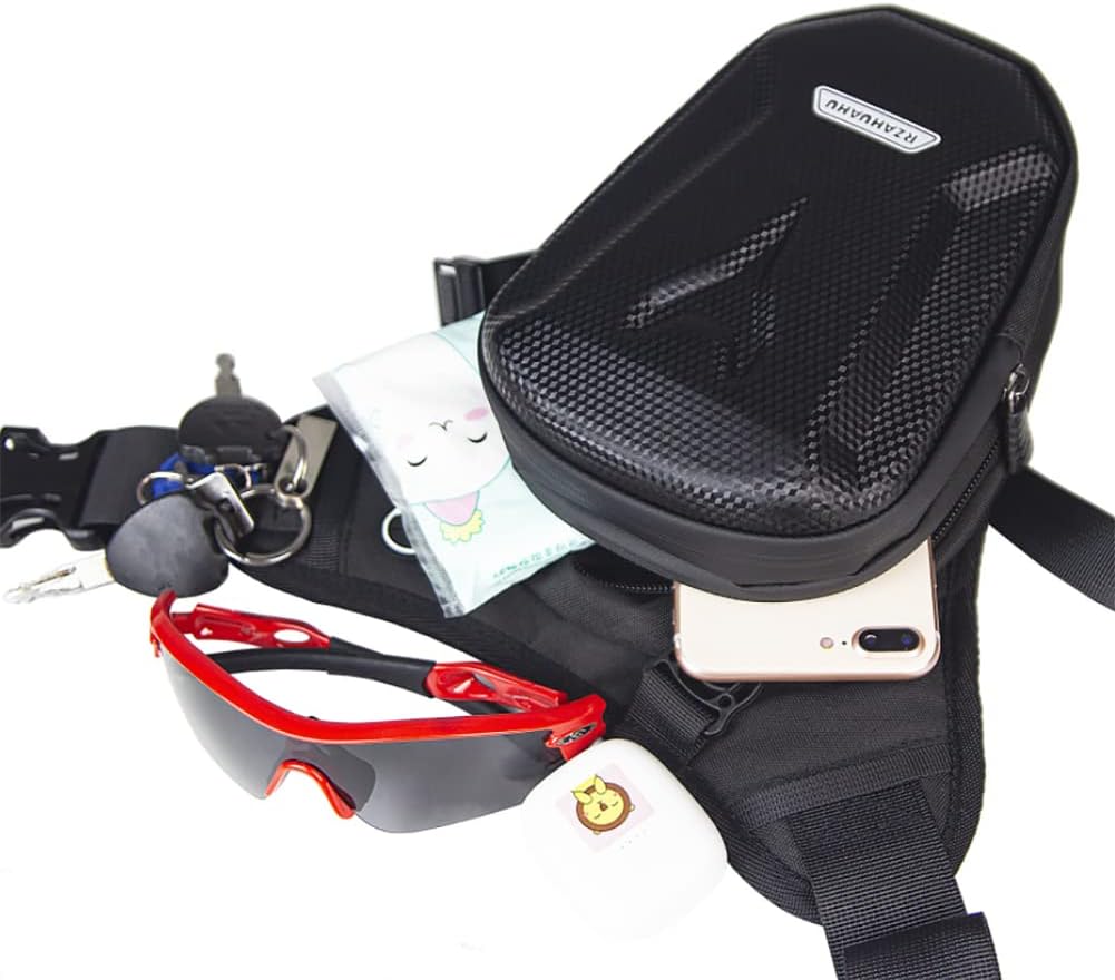 Gutriff Oberschenkeltasche und Beintasche für Herren und Damen, für Laufen, Radfahren, Motorrad, Spo