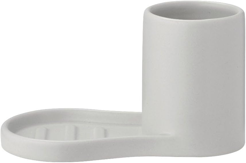blomus Spülset -PIRO- | Geschirrspülset Farbe Satellite | Hochwertiges Steingut | 9Lx17Bx10H cm | Mi