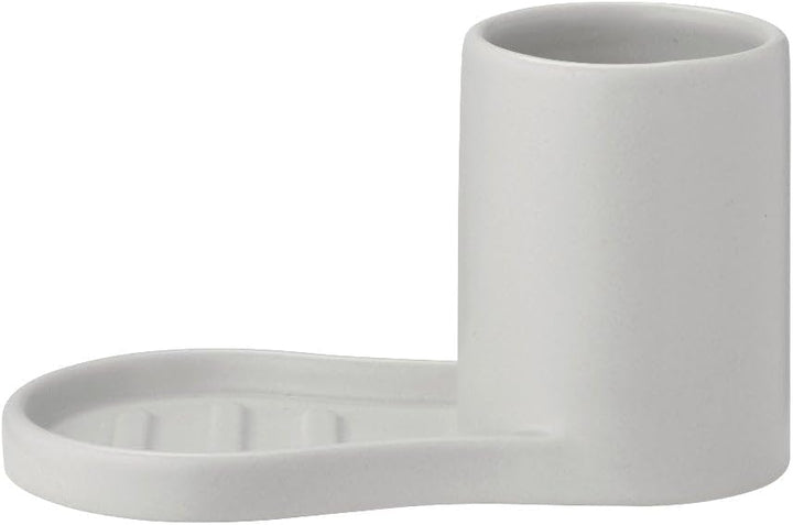 blomus Spülset -PIRO- | Geschirrspülset Farbe Satellite | Hochwertiges Steingut | 9Lx17Bx10H cm | Mi