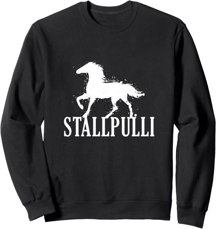 Pferde Reiterin Stall Pulli Reiter Mädchen Sweatshirt