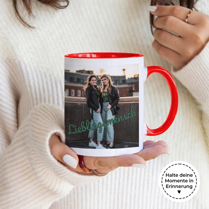 Personalisierte Tasse | personalisiert mit Foto oder Text | Tasse mit Bild | Geschenkidee | Fototass