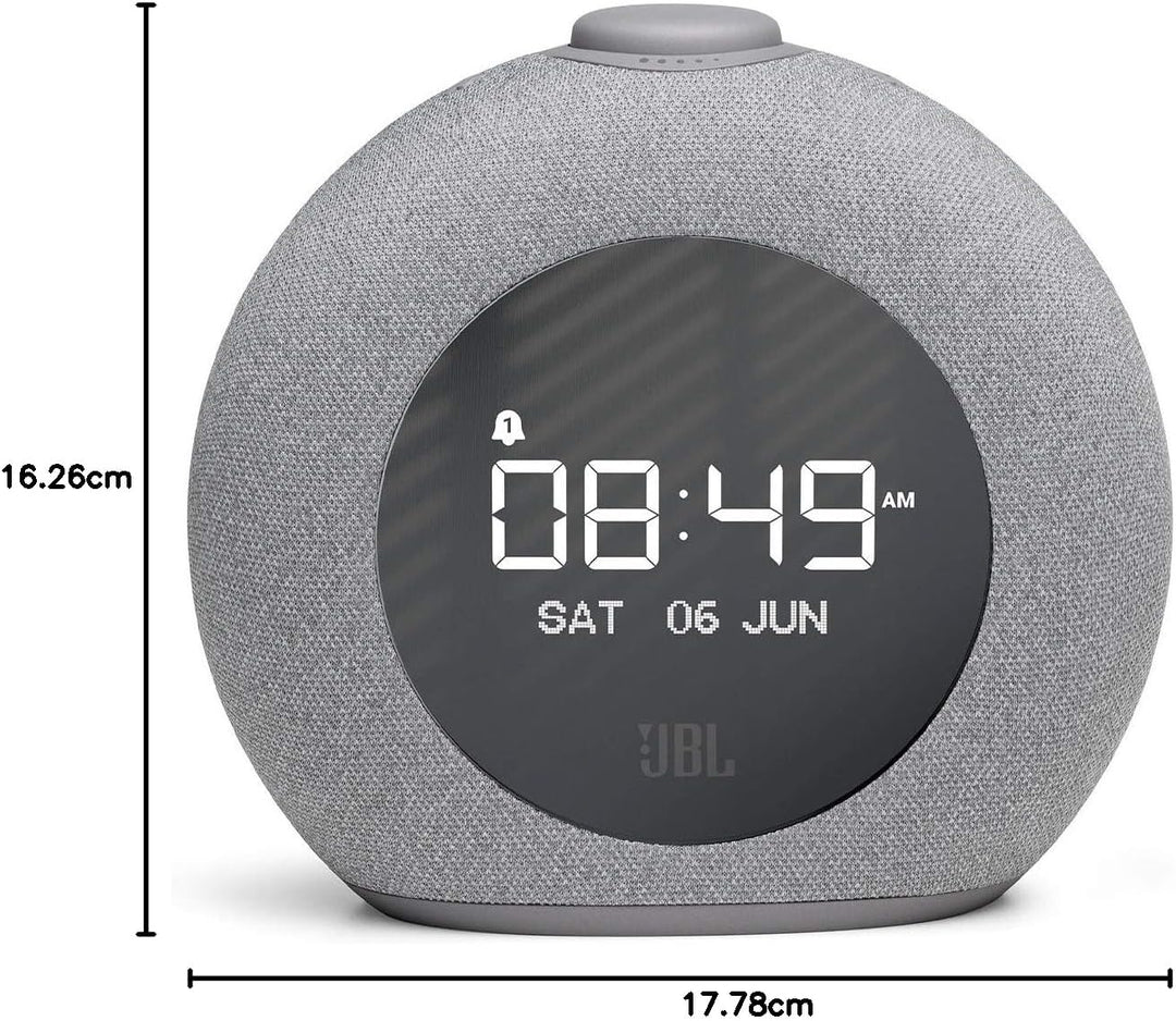 JBL Horizon 2 Bluetooth-Lautsprecher, mit FM-Radio und DAB, Grau