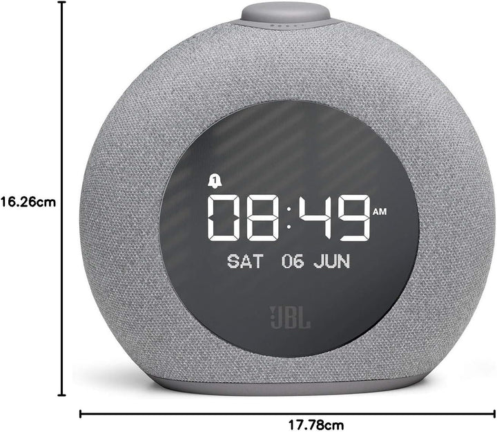 JBL Horizon 2 Bluetooth-Lautsprecher, mit FM-Radio und DAB, Grau