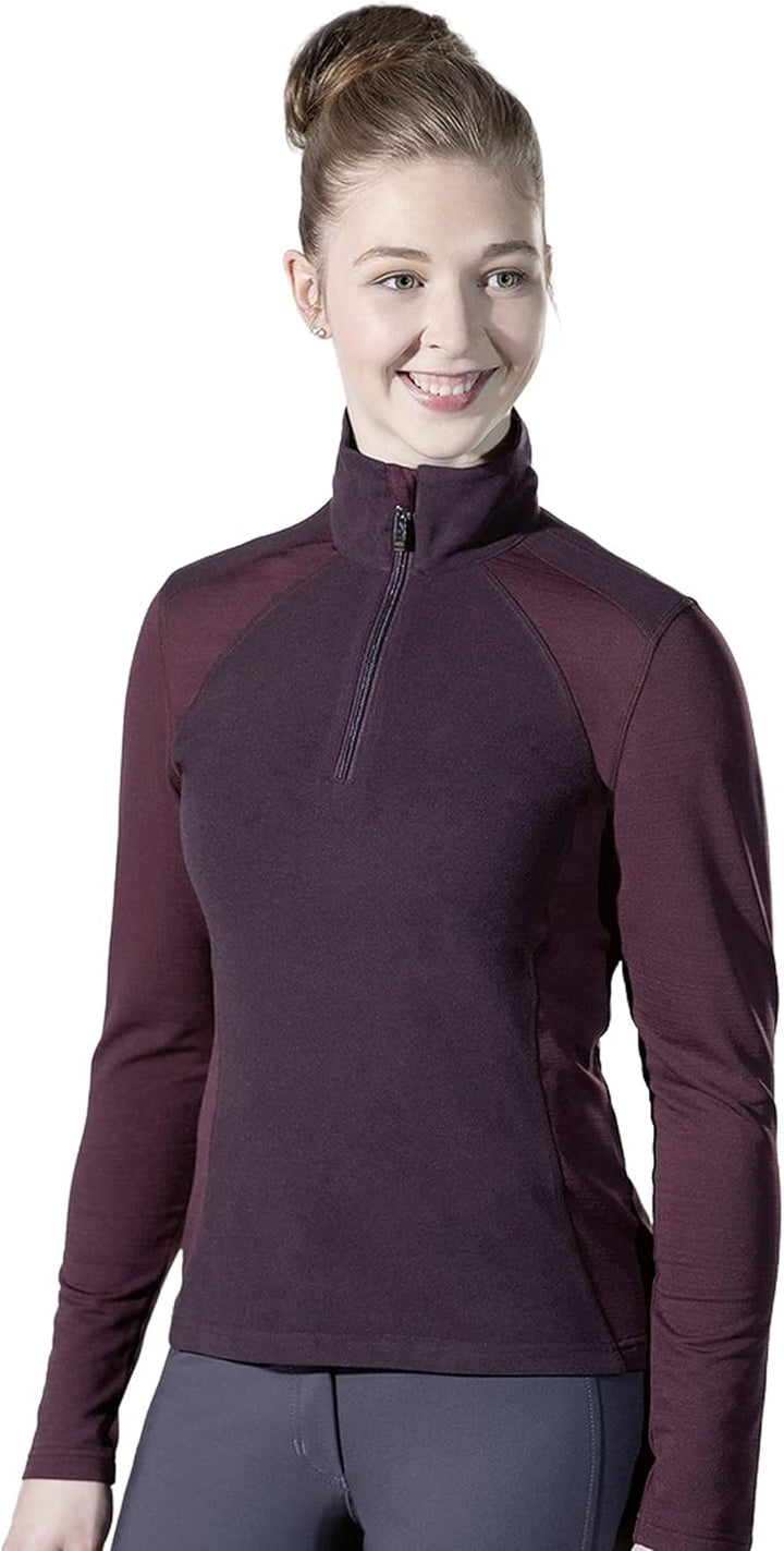 HKM Damen Duo Wander-Shirt L 3296 Bordeaux, L 3296 Bordeaux