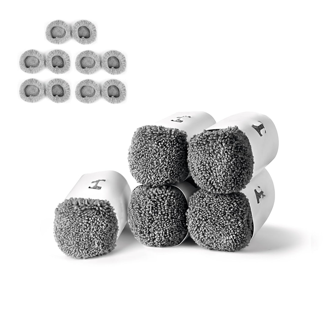 HUTT Reinigungstuch für Fensterputzroboter DDC56, DDC55 und C65, Box mit 10 Stück, Originalzubehör 1