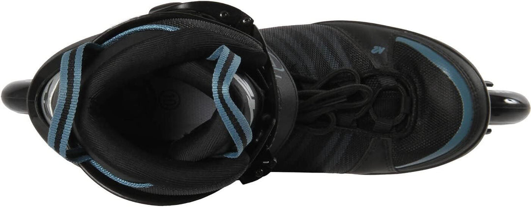 K2 Skates Damen Inline Skates ALEXIS 84 SPEED ALU, black - steel blue, 30D0270 black - steel blue EU