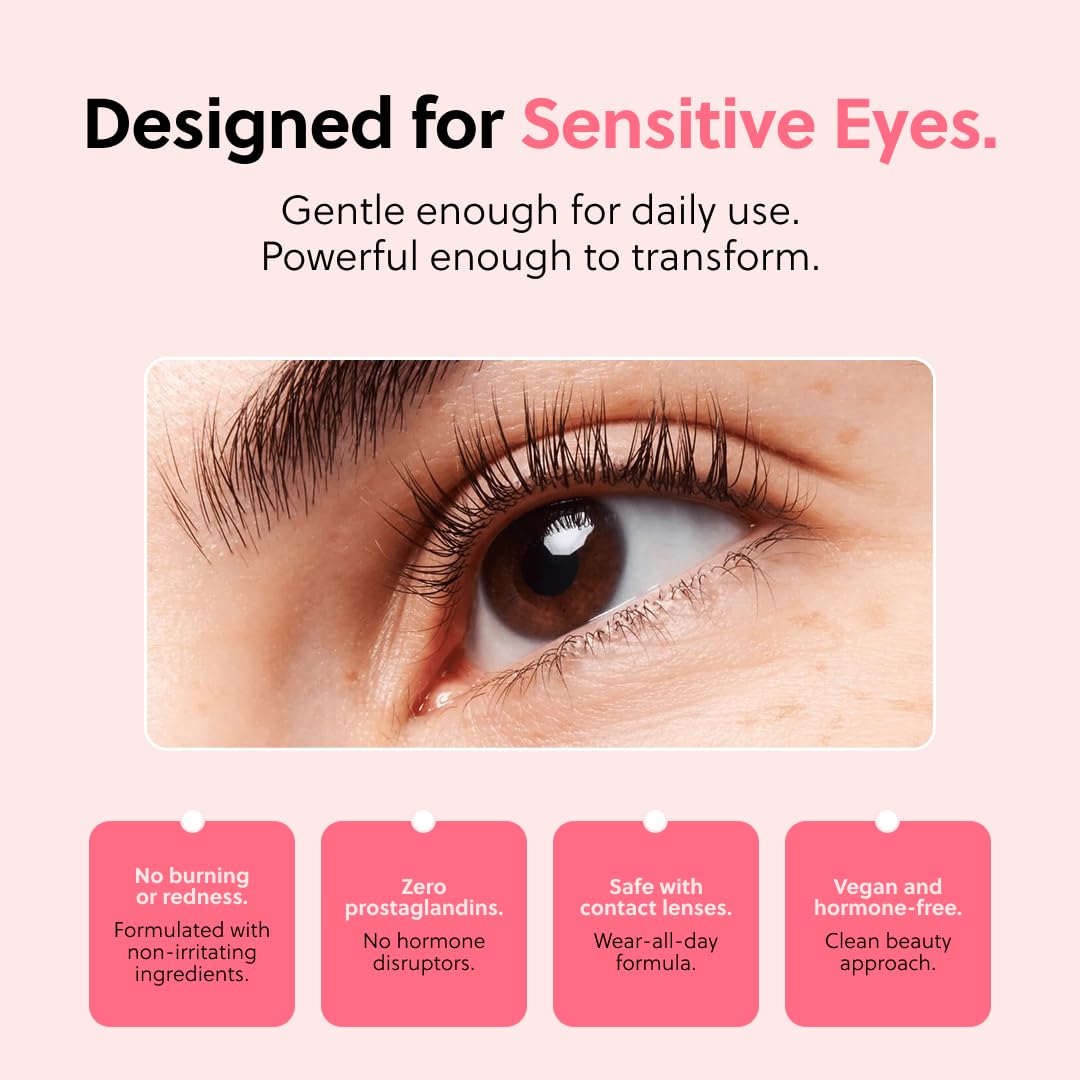 ForChics ForLash Eyelash Growth Serum - Enhancement Lash Booster For Fuller, Thicker, and Longer Eye