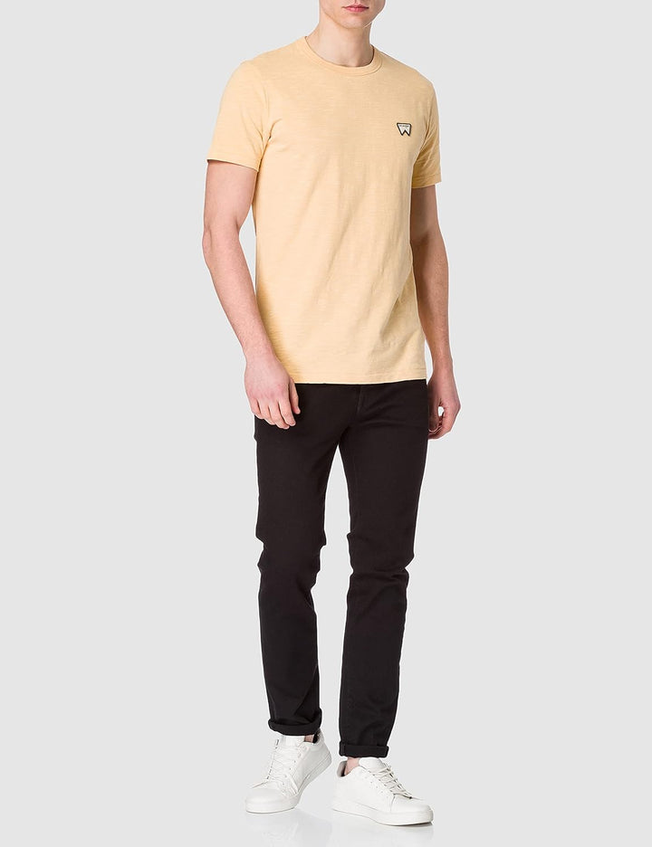 Wrangler Herren Veg Tee T-Shirt S Lovely Mango, S Lovely Mango
