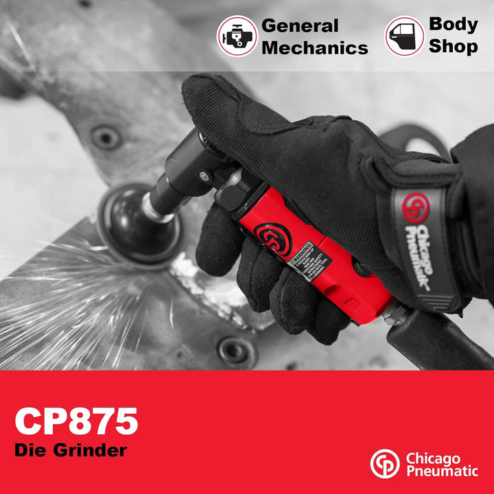 Chicago Pneumatic CP875 Kompakter 90-Grad-Druckluftschleifer, CP875