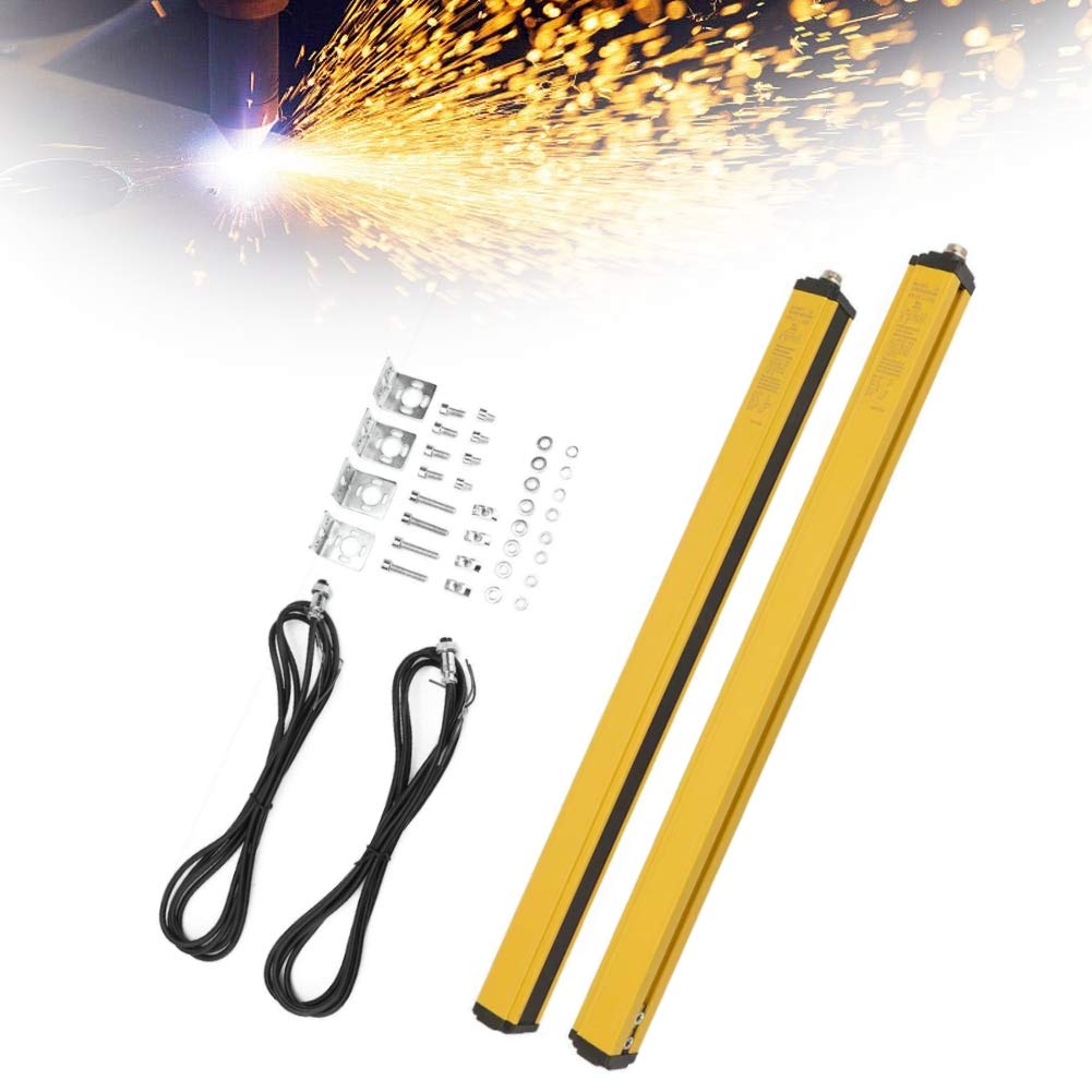 Sicherheitsgitter,Lichtvorhang Sensor Schalter Sicherheitslichtgitter Sicherheitsvorrichtung IP-65 ,