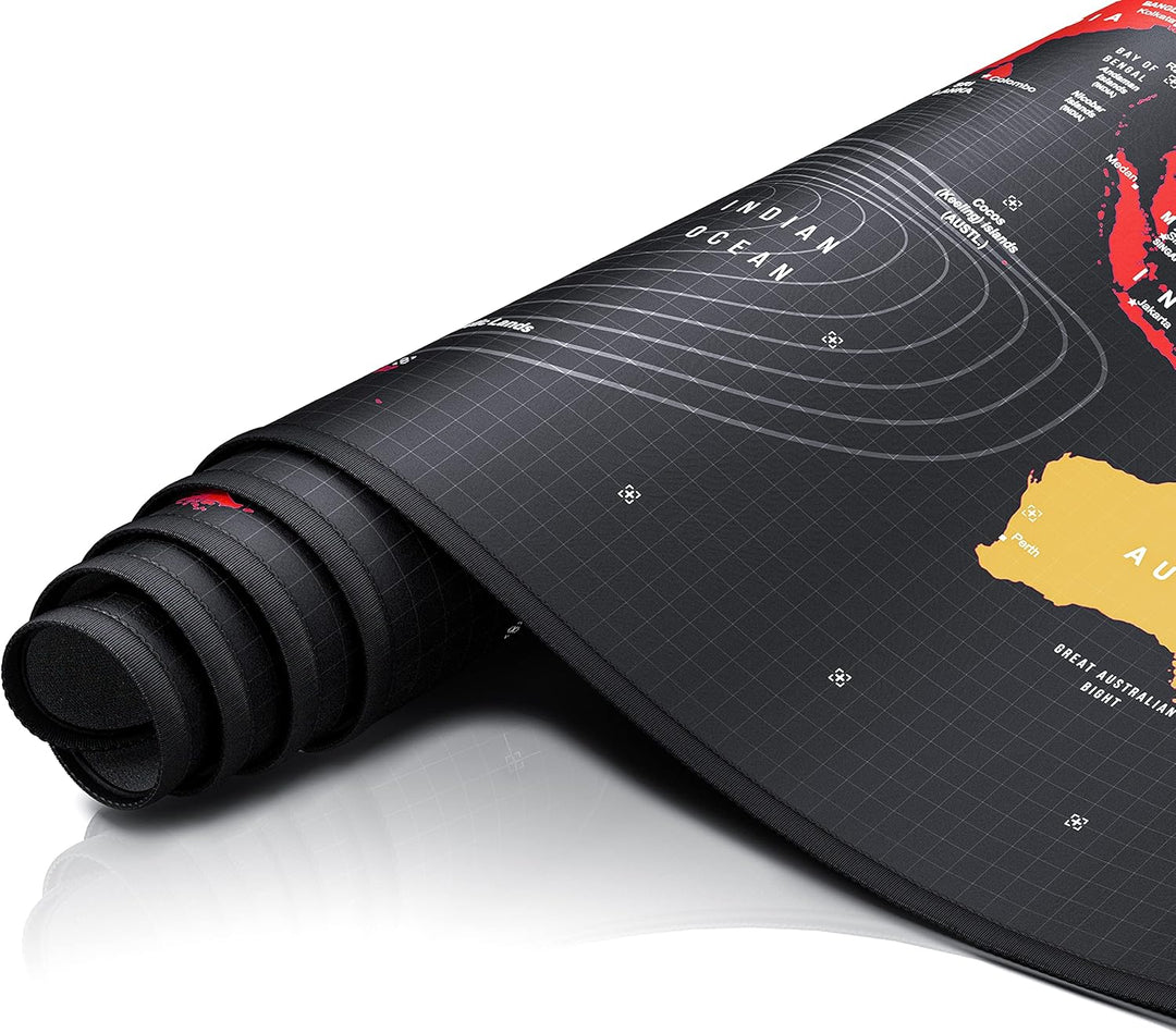 TITANWOLF – XXL Gaming Mauspad 900x400 mm - Tischunterlage Mousepad gross - Präzision und Geschwindi