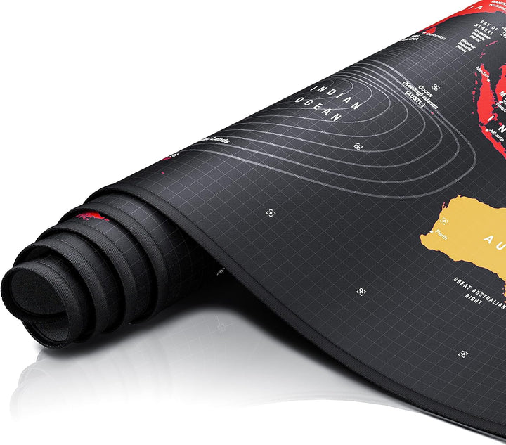 TITANWOLF – XXL Gaming Mauspad 900x400 mm - Tischunterlage Mousepad gross - Präzision und Geschwindi