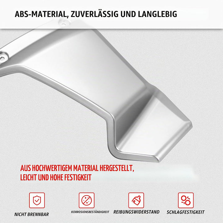 SAUTVS Silberfarbene Frontgrill-Zierleisten für Can-Am Ryker, unterer Grillschutz für Can Am Ryker 6