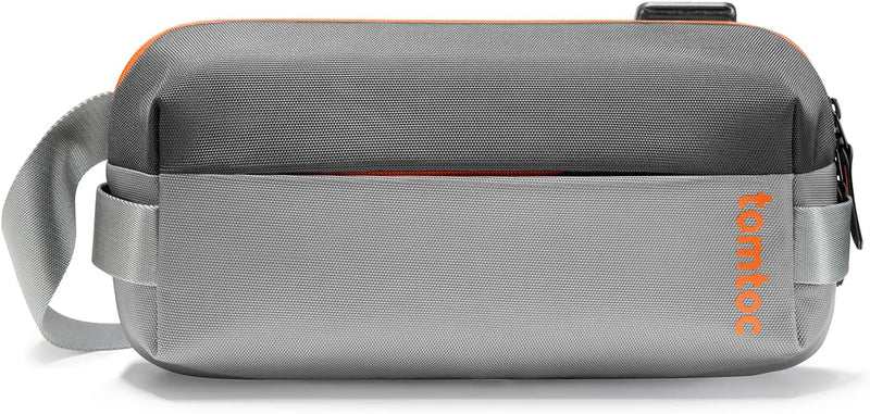 tomtoc Kompakt Sling Bag, 4L Minimalistisch Brusttasche Umhängetasche Schultertasche für Herren und