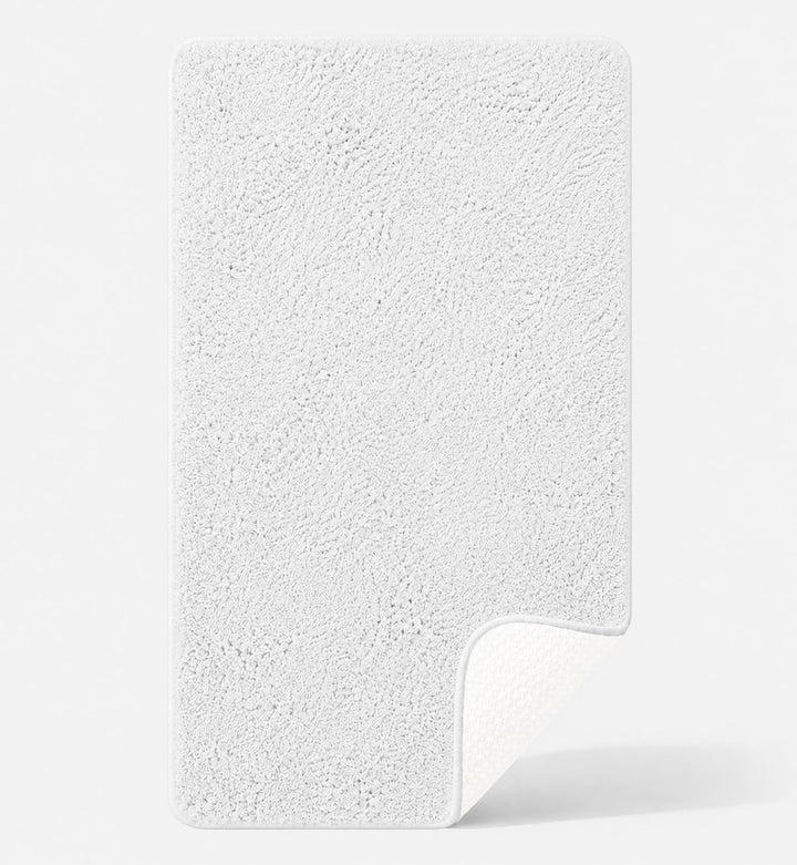 Brandsseller Badezimmerteppich 70x120 cm Badvorleger Badematte Badteppich rechteckig Chenille rutsch