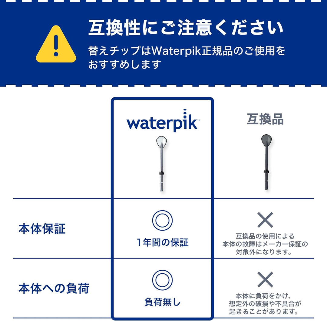 Waterpik Zungenreiniger fürWP-100E4 und WP-450E4 (2 Stck.)