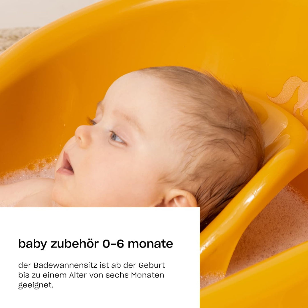 Hylat Baby Badewanneneinsatz Baby - wertvolle Badehilfe für Säuglinge und Babys von Geburt bis ca. 6