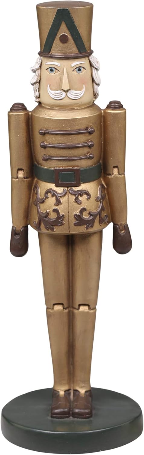 Chic Antique Deko Nussknacker 32 cm (Antique Gold