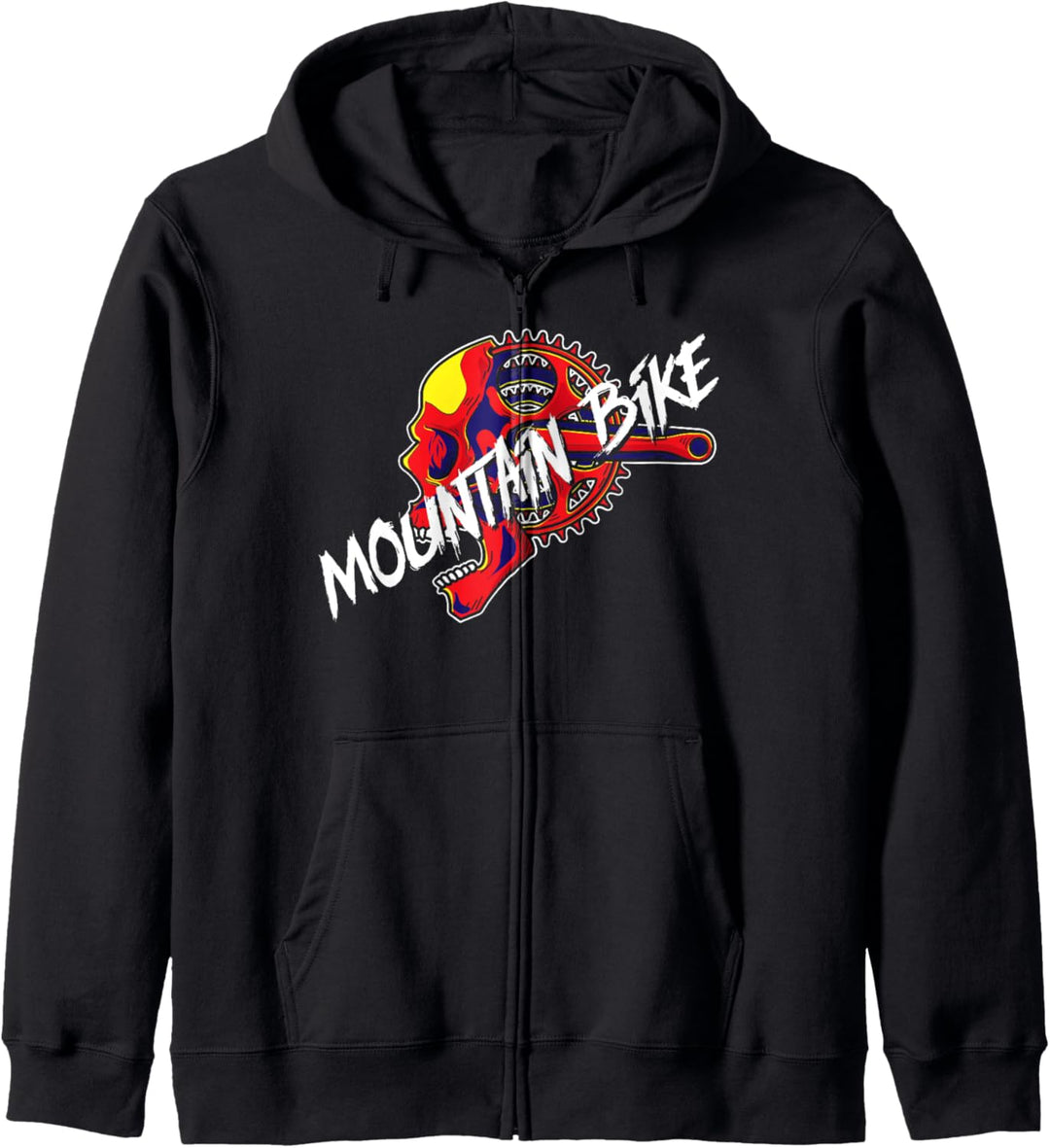 Mountainbike MTB Downhill Design Fahrrad Radsport Outfit Kapuzenjacke