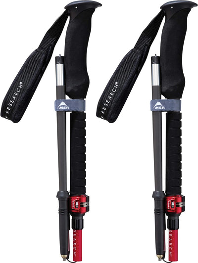 MSR DynaLock Ascent Stöcke 2021 Spazierstock Schwarz 120-140 cm, Schwarz 120-140 cm