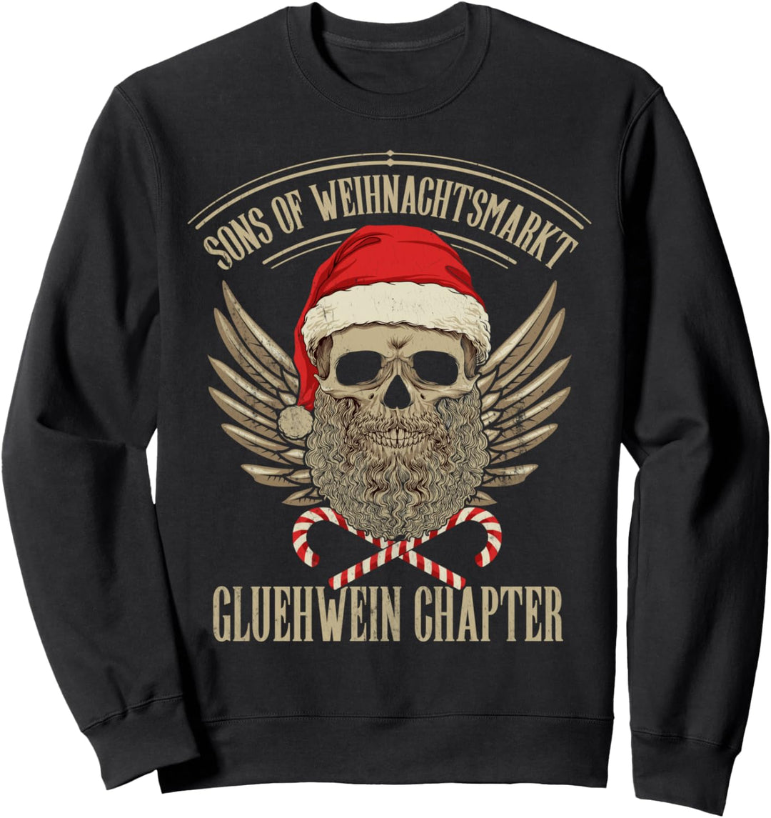 Weihnachtsoutfit Biker Christmas Xmas Weihnachten Weihnachts Sweatshirt