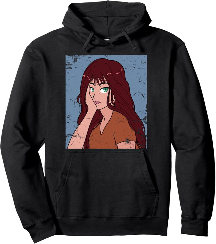 Anime Girl, Frauen Mädchen, Manga, Kunst, Kawaii Pullover Hoodie