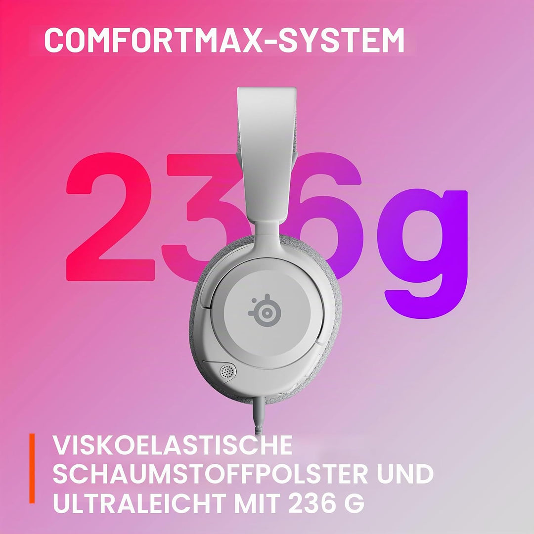 SteelSeries Arctis Nova 1 Multi-System-Gaming-Headset – HiFi-Treiber – 360° räumliches Audio – Komfo
