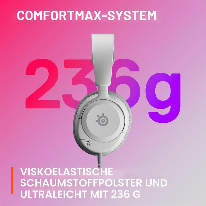 SteelSeries Arctis Nova 1 Multi-System-Gaming-Headset – HiFi-Treiber – 360° räumliches Audio – Komfo
