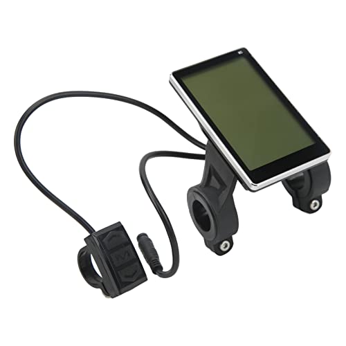 VBESTLIFE Elektrischer Fahrrad-Fahrradcomputer, 24 V 36 V 48 V 60 V Universal-Display Meter M5 LCD-D