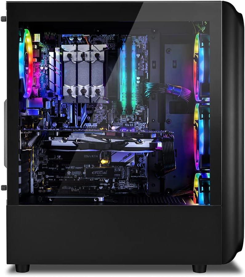 Sharkoon TK5M RGB, Gaming PC Gehäuse