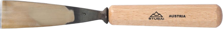 STUBAI Stemmeisen Stechbeitel Serie 52 - Form 3 | Gerades Flacheisen - 30 mm, mit Holzgriff, zum Vor