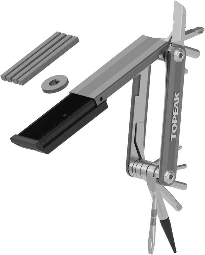 TOPEAK Tubi 18 Mehrzweckschlüssel 7,6cm Schwarz, 7,6cm Schwarz