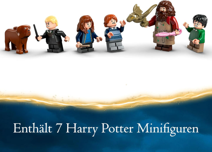 Lego Harry Potter Hagrids Hütte: EIN unerwarteter Besuch Set mit 5 Mini-Figuren und 2 Tierfiguren, G