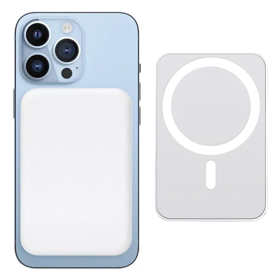 Powerbank für iPhone, Magnetische Wireless Power Bank 10000mAh Schnellladefunktion Ladegerät, Kabell