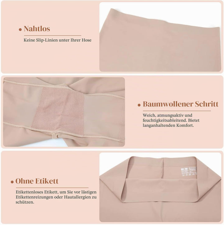 Joyshaper Unterhosen Damen Unter Rock Kurze Hose Anti Chafing Anti Scheuer Shorts Radlerhose für Kle