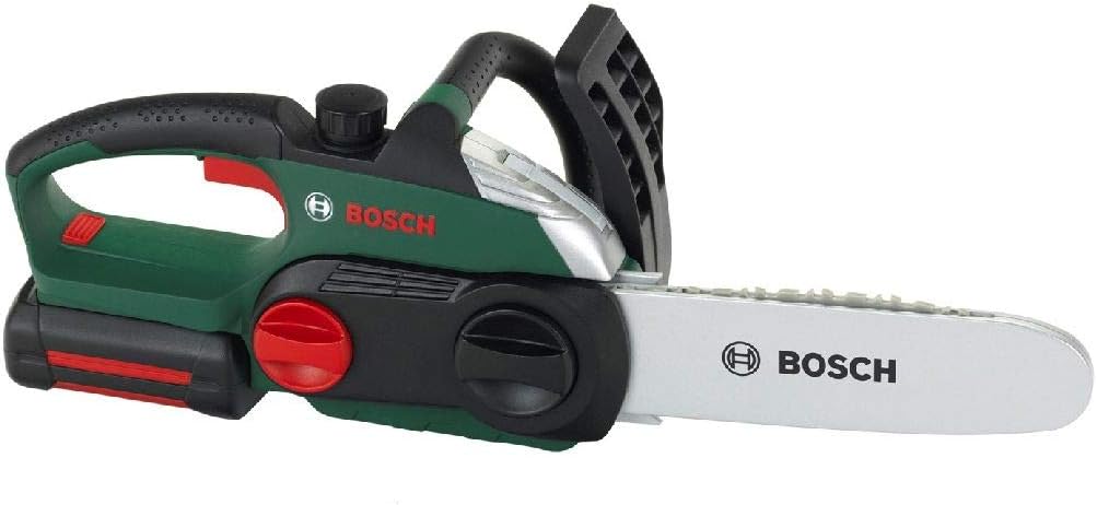 Theo Klein 8399 Bosch Kettensäge I Originalgetreue, kindgerechte Nachbildung I 13 cm x 39,5 cm x 14